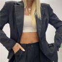 completo giacca slim e pantalone palazzo slim